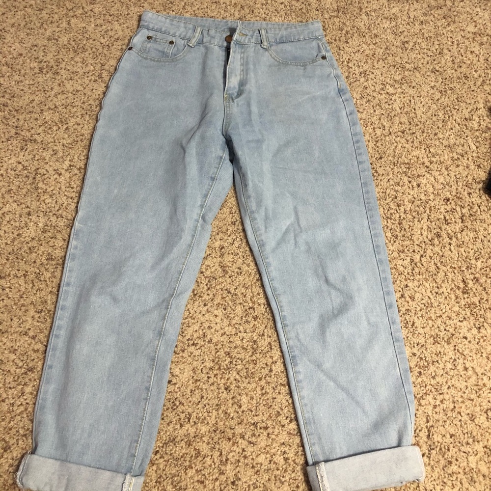 Light Blue Mom Jeans